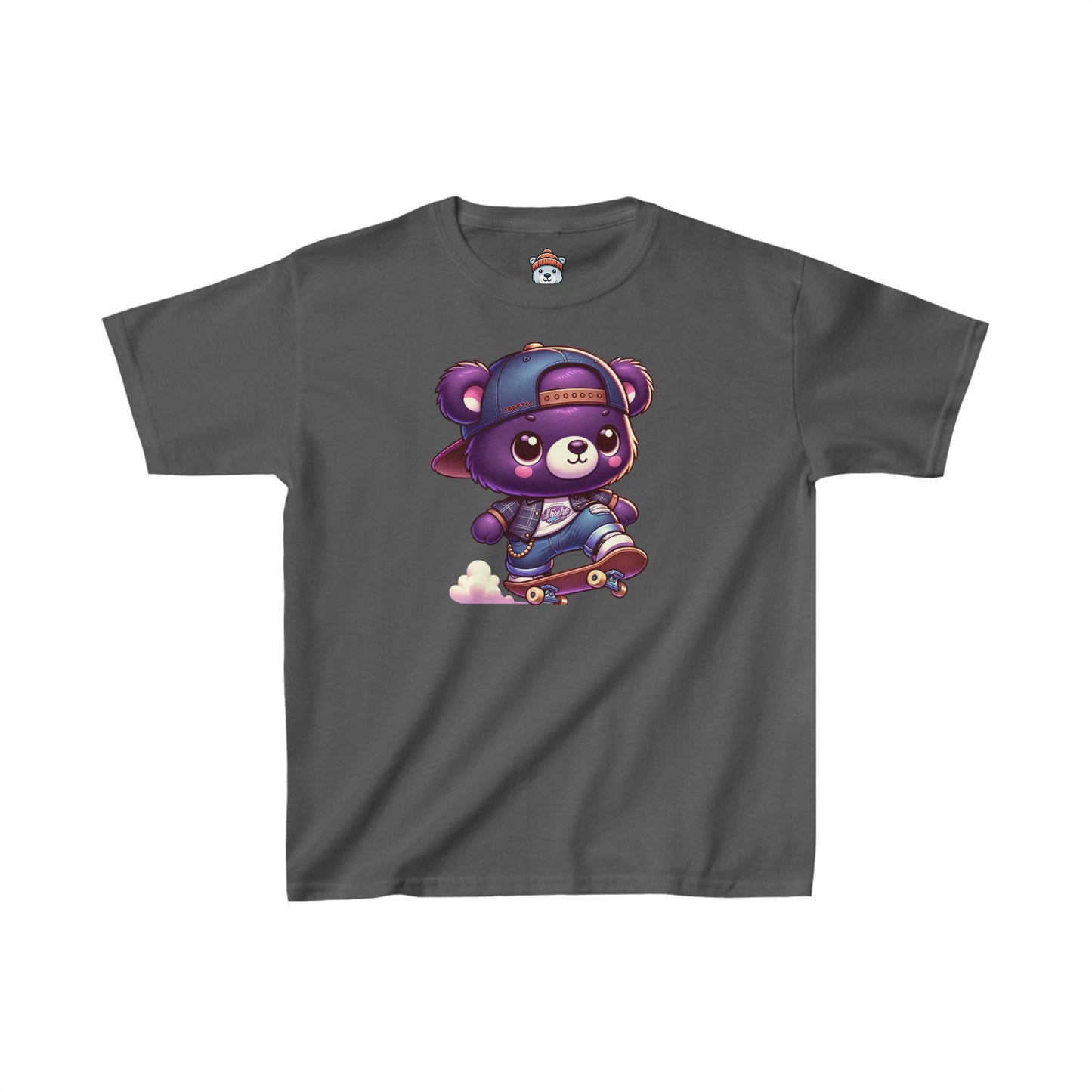 Skater Bear Youth Tee - TDDYtee