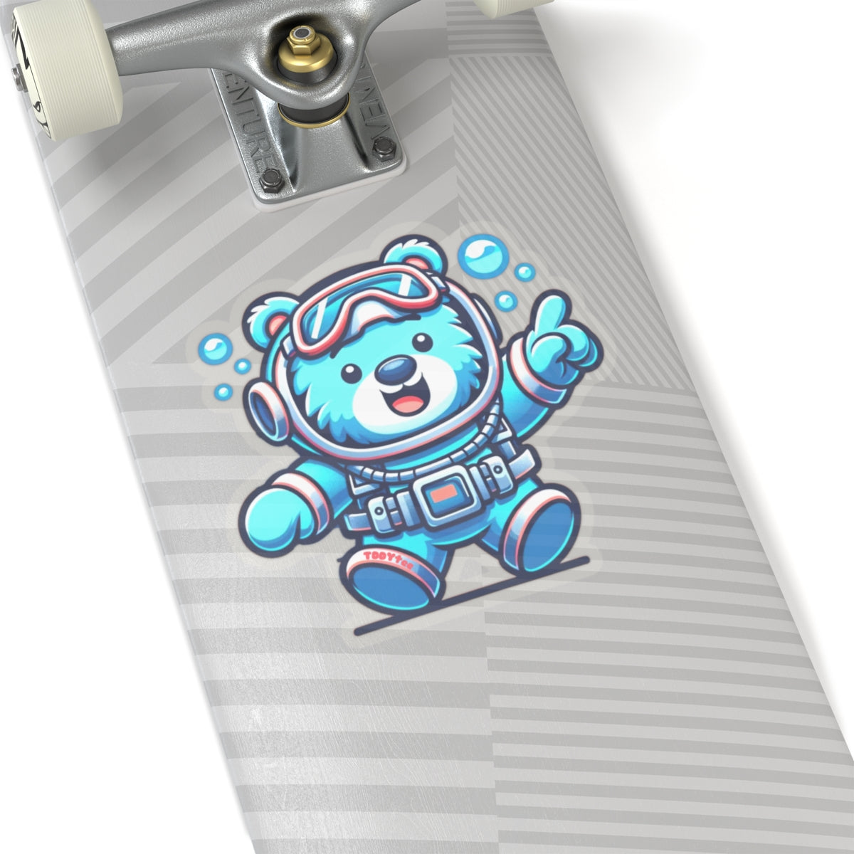 Scuba Bear Sticker - TDDYtee