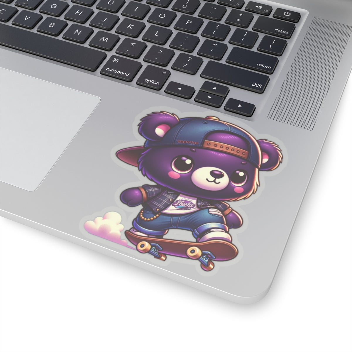 Skater Bear Sticker - TDDYtee