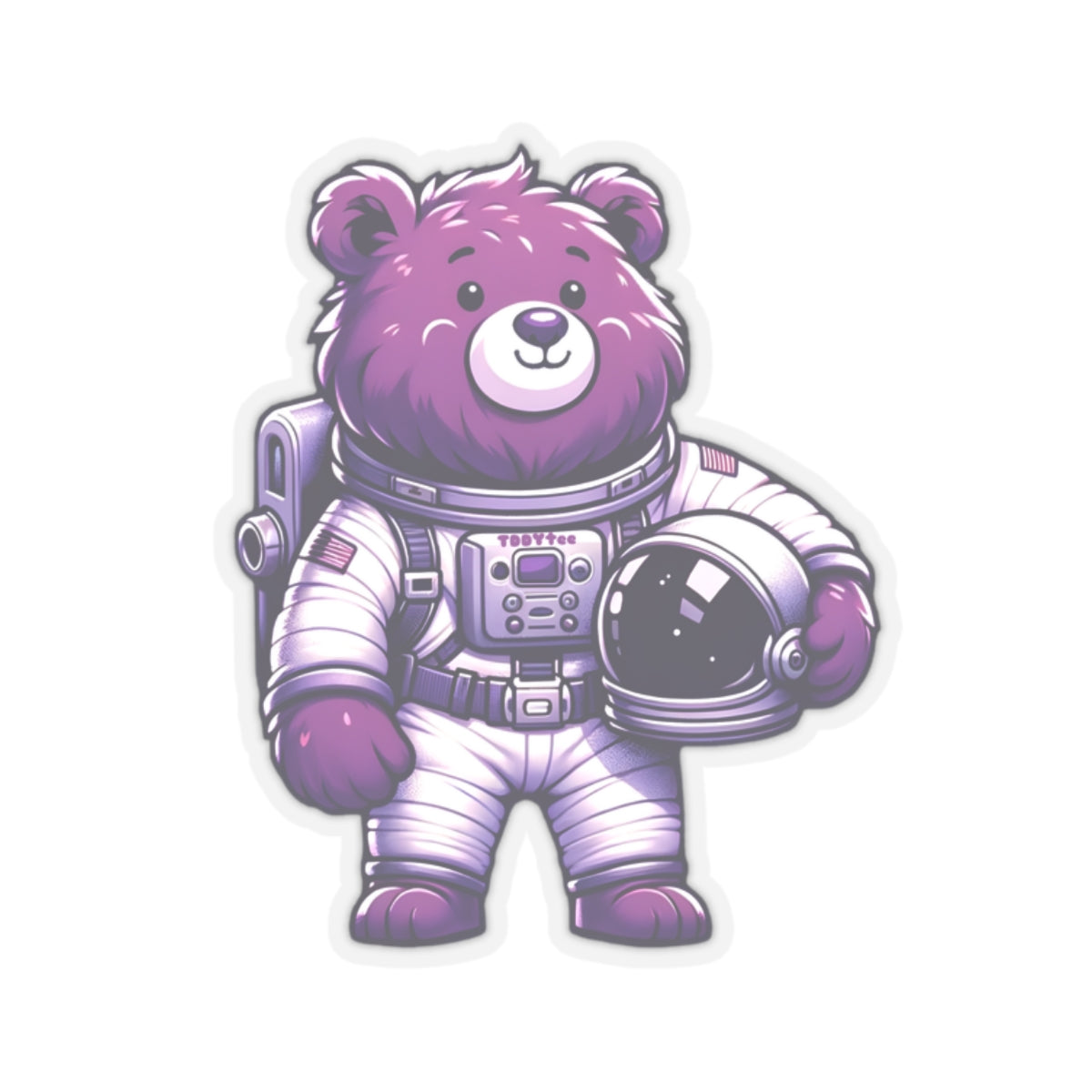 Space Bear Sticker - TDDYtee