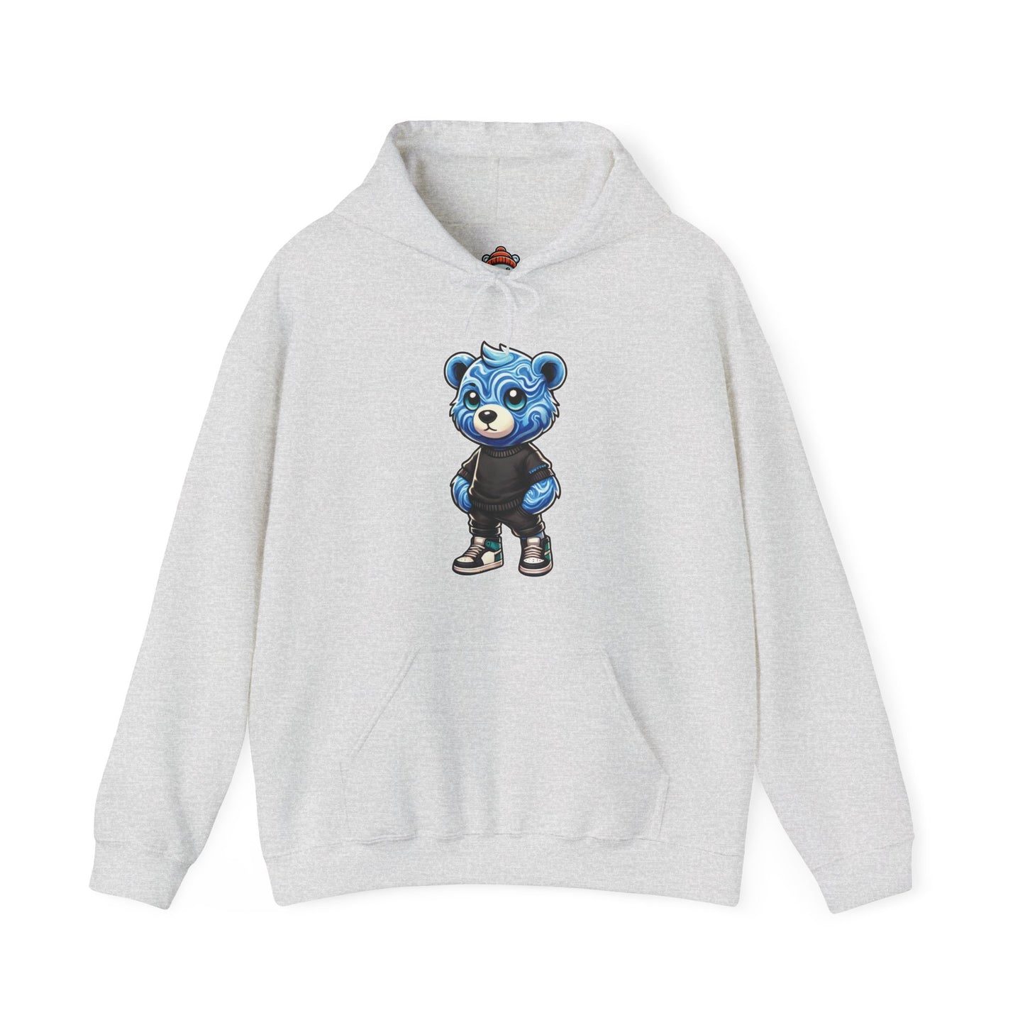 Blue Marble Bear Hoodie