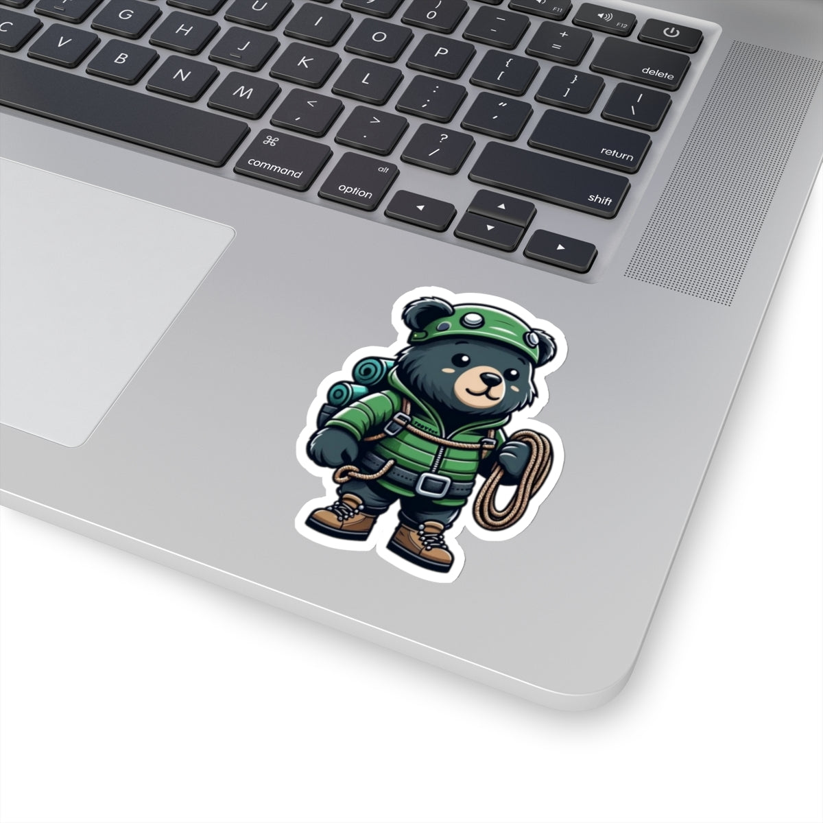 Hiker Bear Sticker - TDDYtee