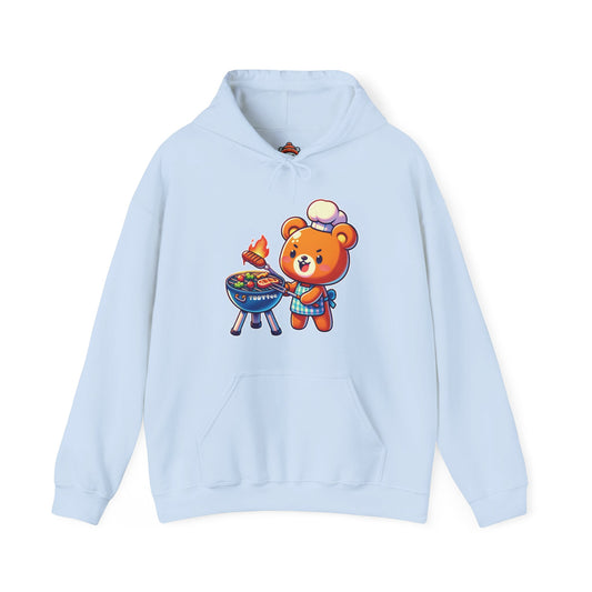 Grilling Bear Hoodie