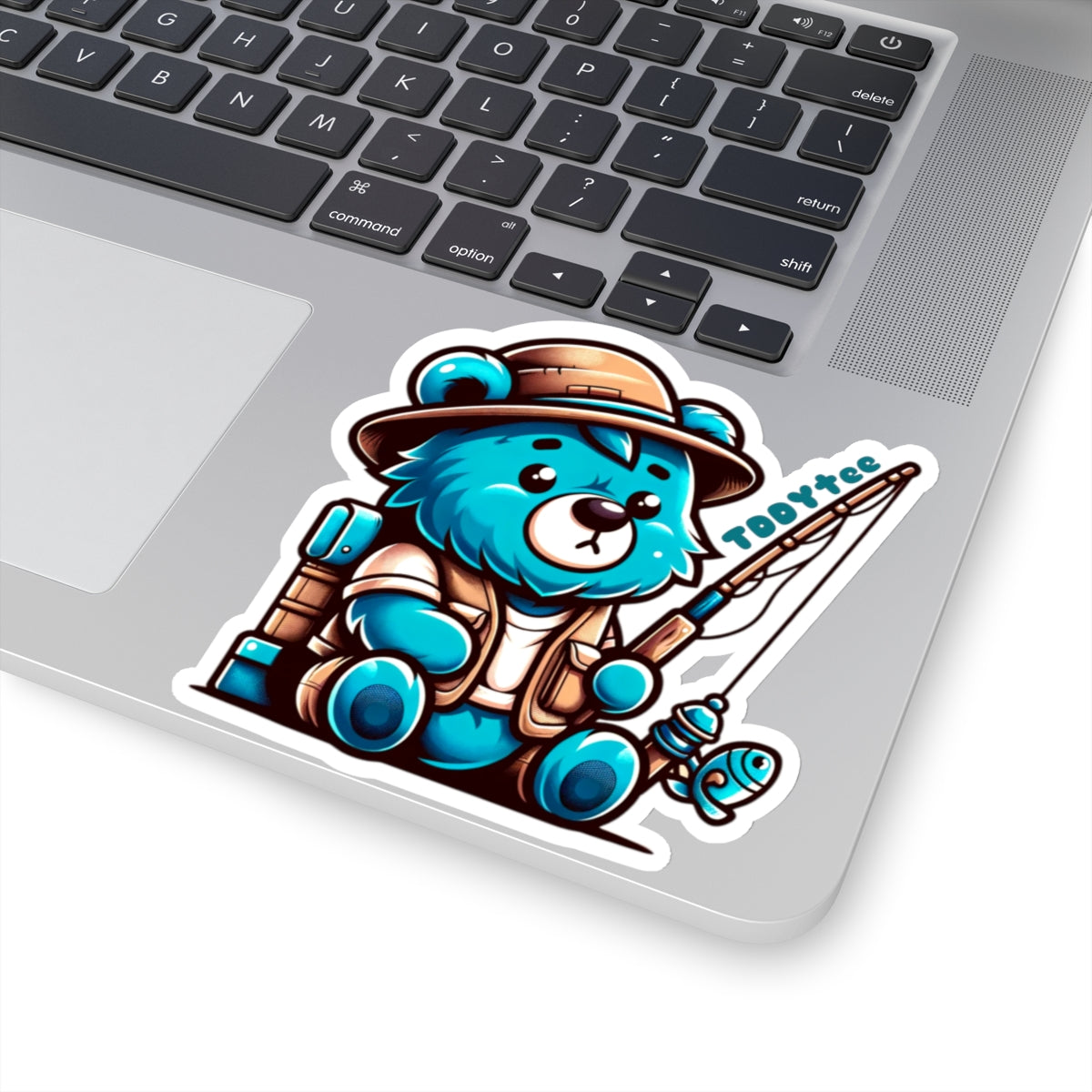 Fisher Bear Sticker - TDDYtee