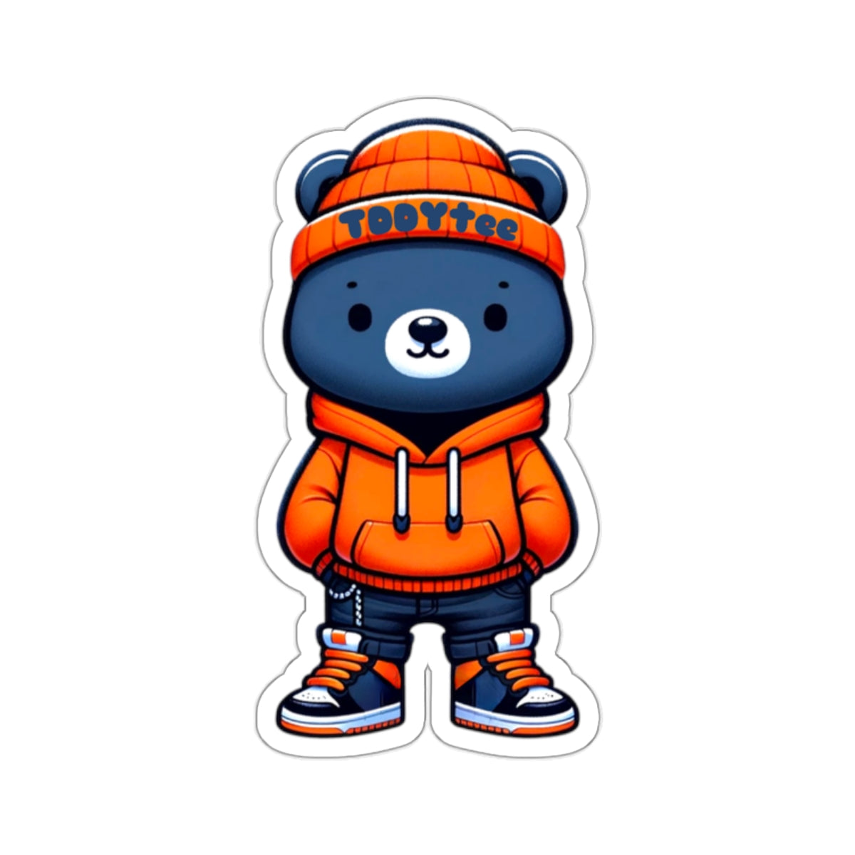 Beanie Bear Sticker - TDDYtee