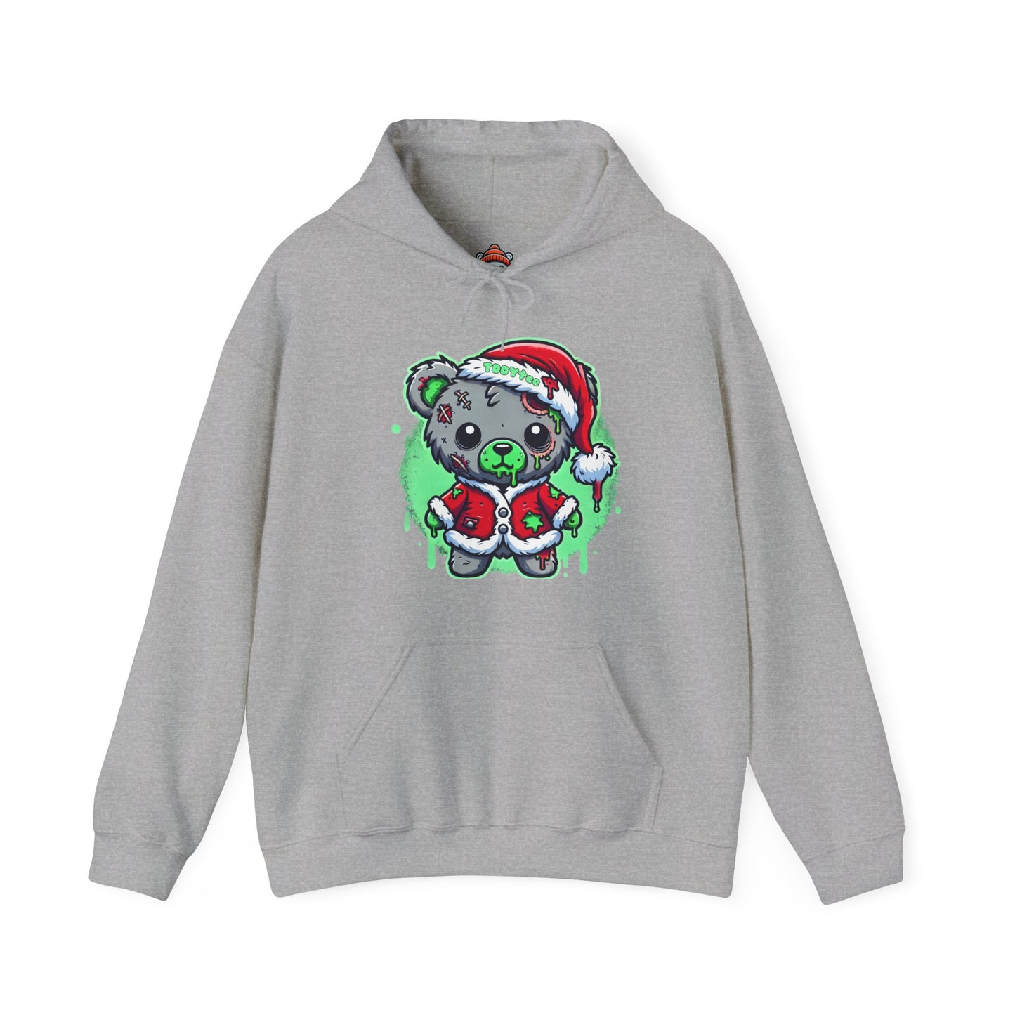 Zombie Claus Bear Hoodie